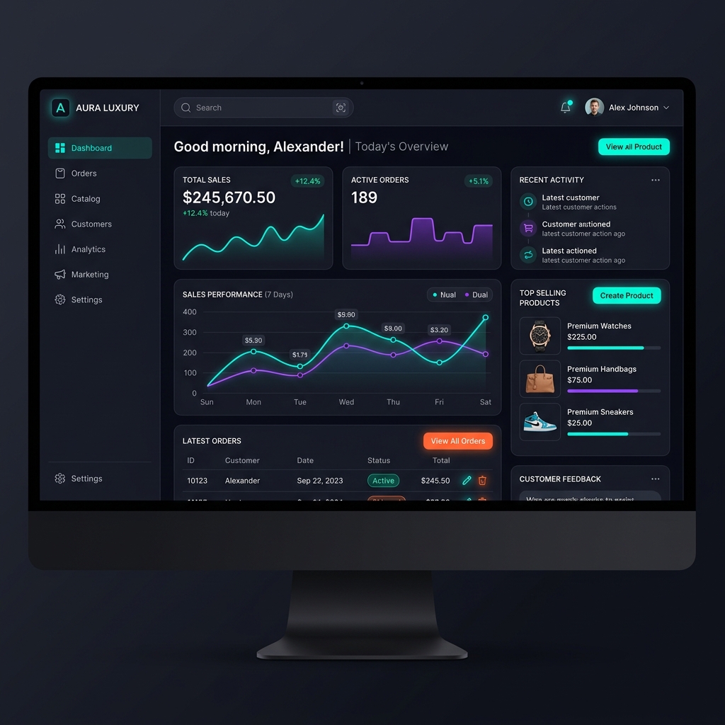 E-Commerce Interface
